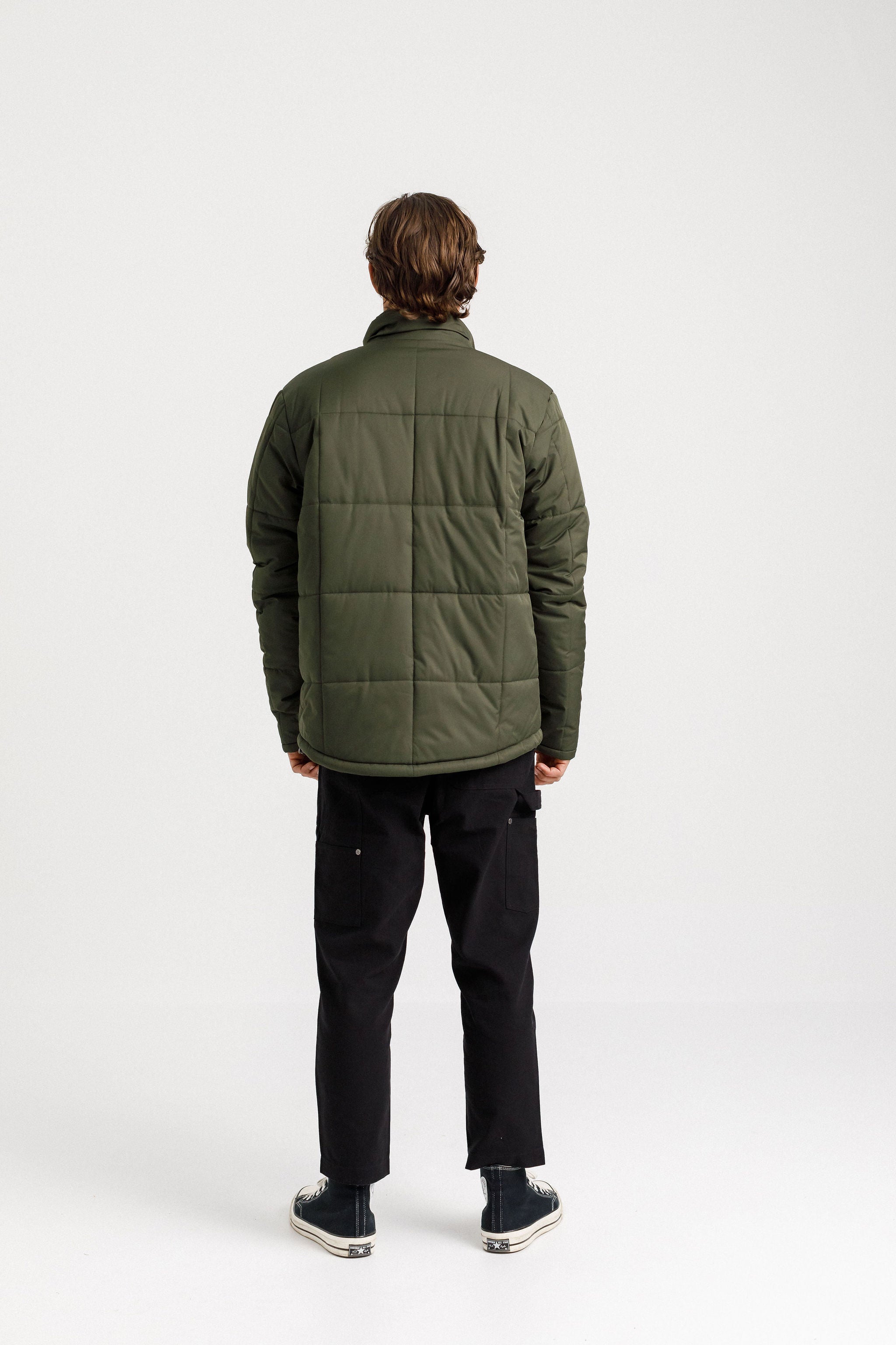 Diem Puff Jacket Sale Green