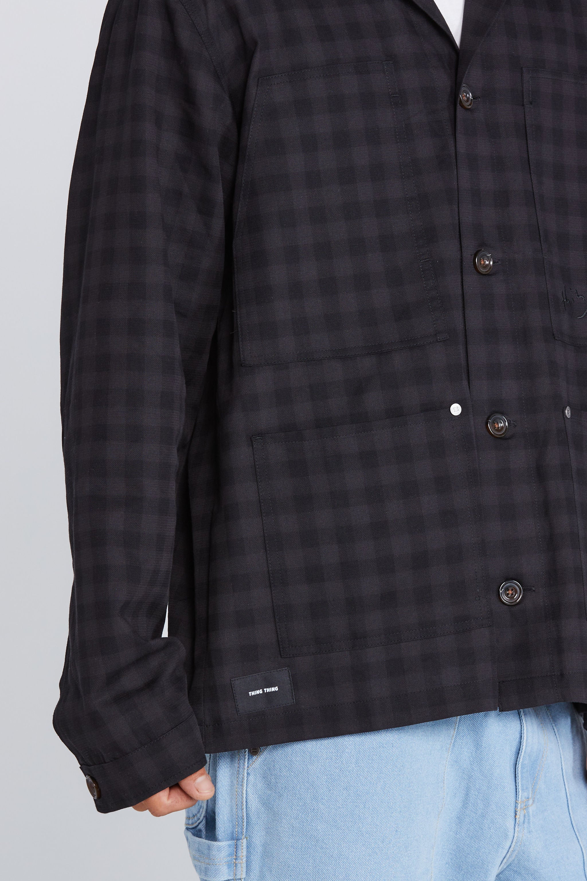 Lomax Shirt - Black Check