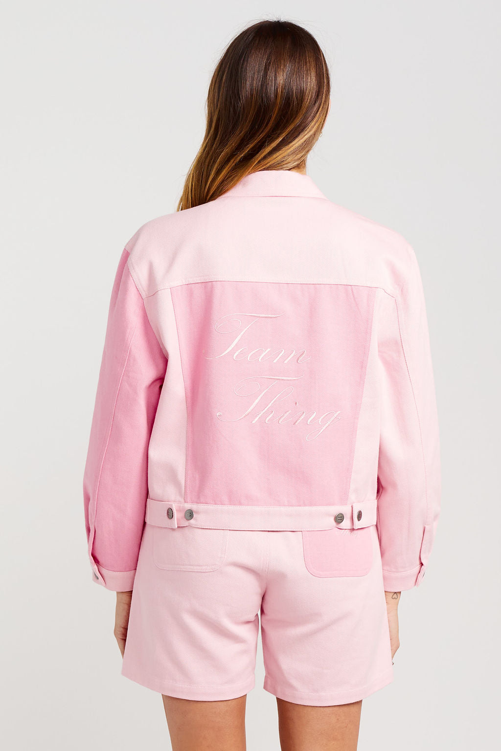 League Jacket - Candy Floss