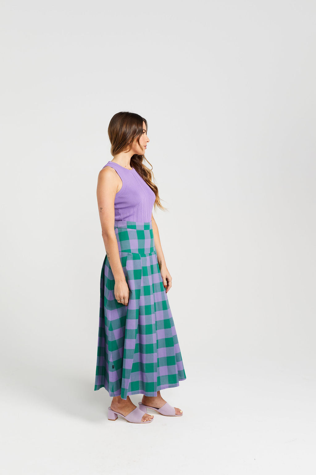 Cheerfully Skirt - Grape Malachite