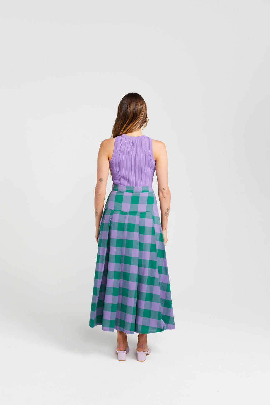 Cheerfully Skirt - Grape Malachite