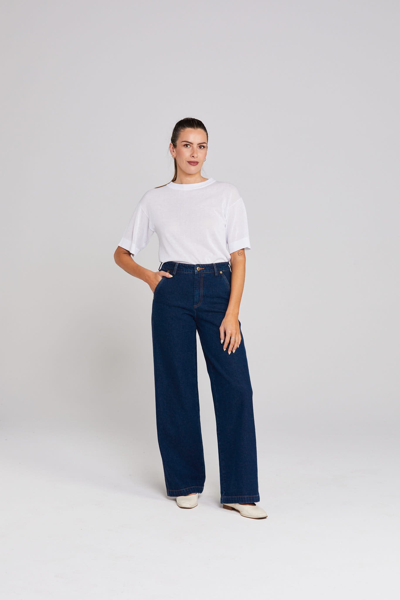 Unwind Jean - Indigo Denim