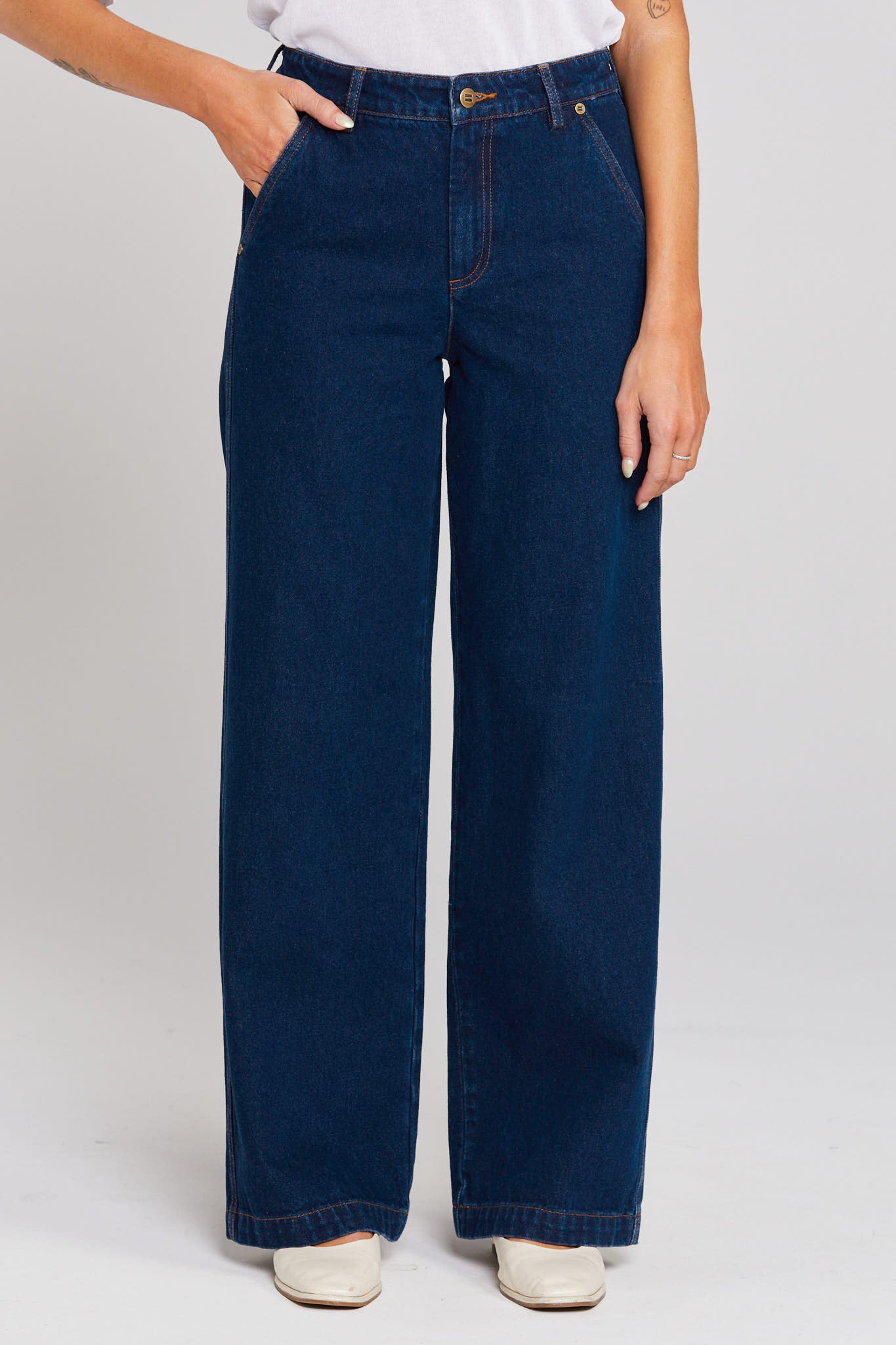 Unwind Jean - Indigo Denim