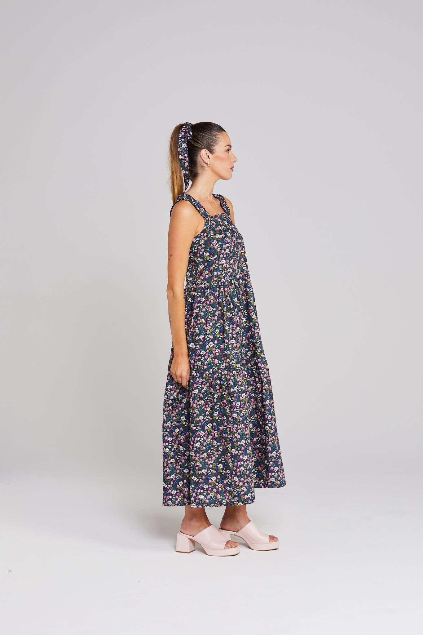 Ziggy-Zag Dress - Midnight Garden