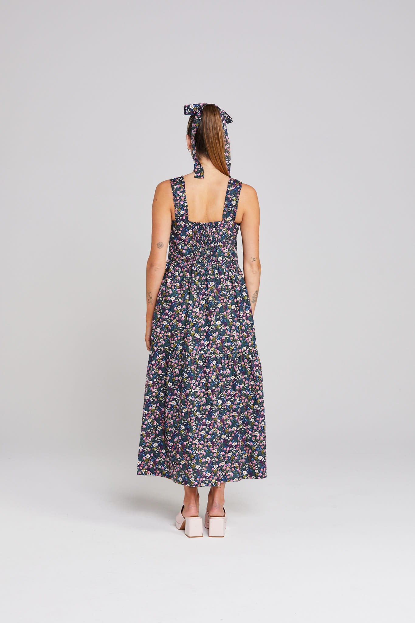 Ziggy-Zag Dress - Midnight Garden